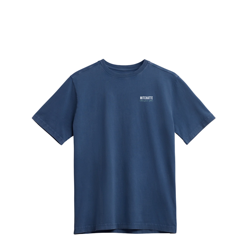 Blue “Written Destiny” T-shirt