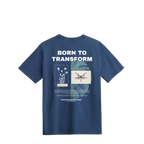 Blue “Written Destiny” T-shirt